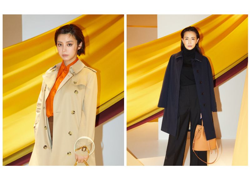 「バーバリー」の期間限定ポップアップストアに池田エライザや長谷川京子らが来店