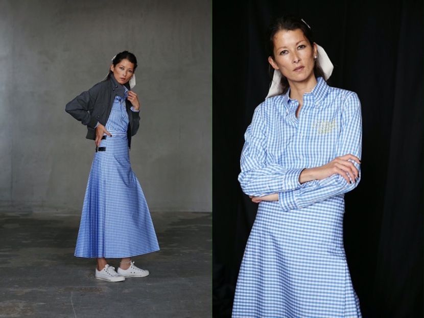 「大人のギンガムチェック」スタイリスト永岡美夏さんの Journal de la mode vol.2