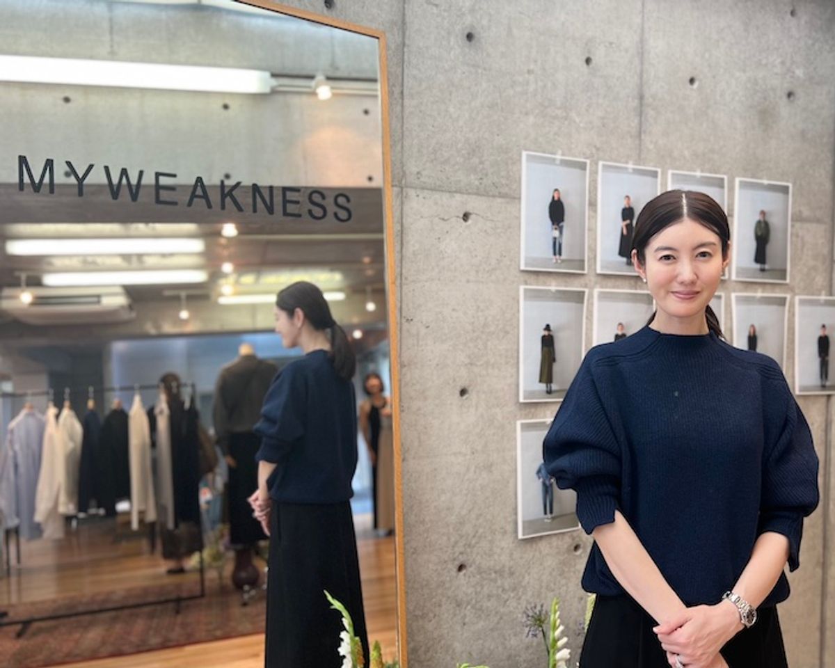 ともさかりえさんが手がけるブランド＜MY WEAKNESS＞が初のポップアップストアを開催