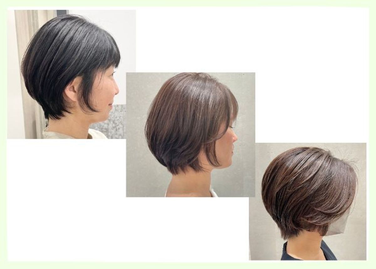 30代に似合うショート＆ボブ【ヘアカタログ】