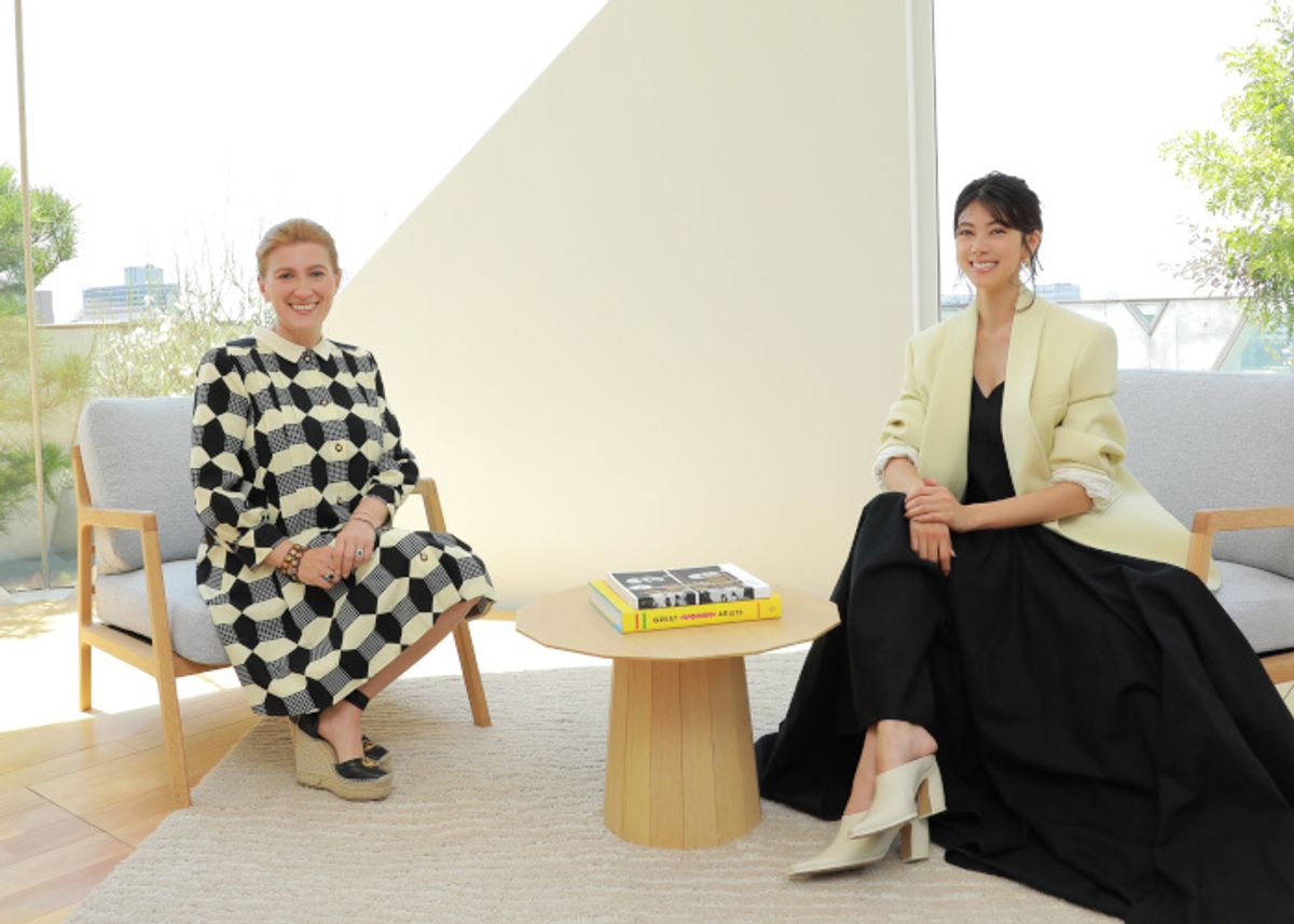 「ケリング」のサステナビリティ対談シリーズ“In Conversation with”に森 星が登場
