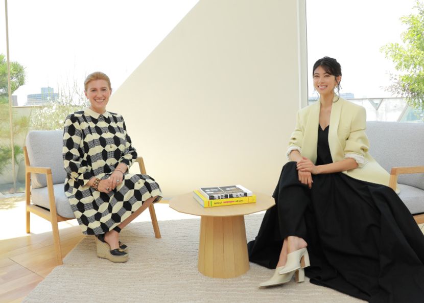 「ケリング」のサステナビリティ対談シリーズ“In Conversation with”に森 星が登場