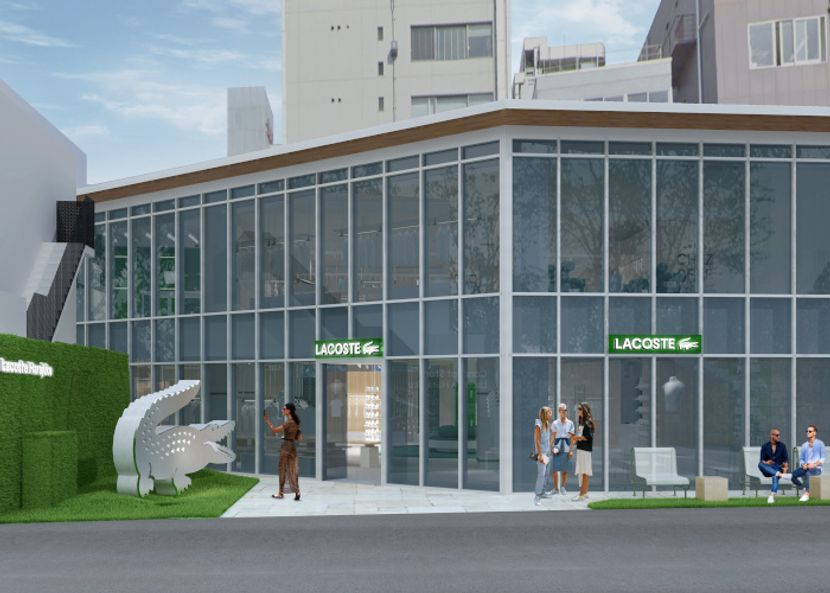 ラコステが新店舗「Lacoste Harajuku」をオープン