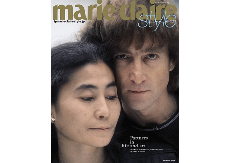 篠山紀信さんとmarie claire