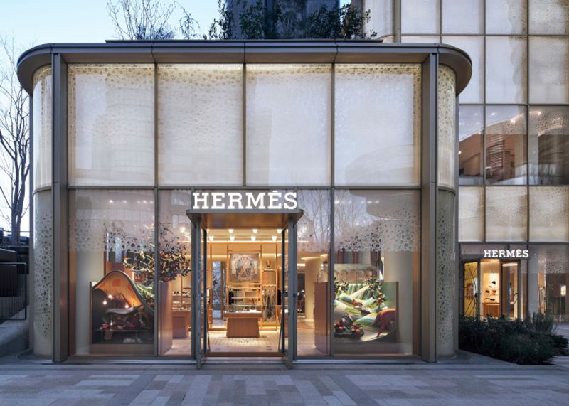 「エルメス」麻布台ヒルズに自然の美しさをたたえた新店舗をオープン