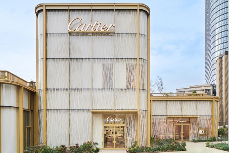 カルティエブティック　麻布台ヒルズに新店舗がオープン