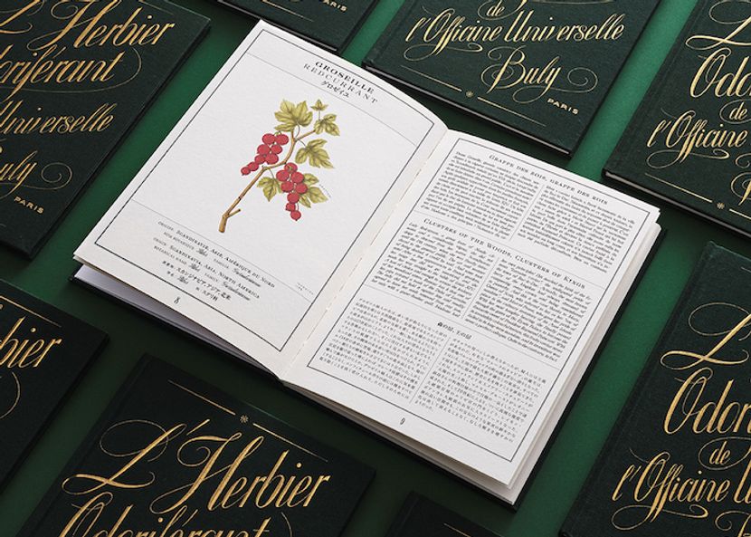 オフィシーヌ・ユニヴェルセル・ビュリーから菜園の香りを閉じ込めた「植物図鑑」が発売