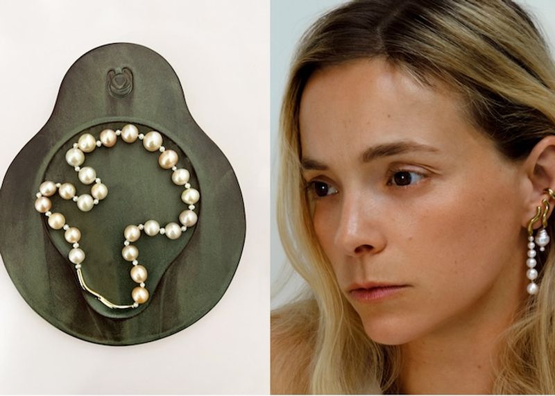 シャルロット・シェネの“幸せな”ものづくりとは？ 神保真珠で紡ぐ、湖のパールネックレス