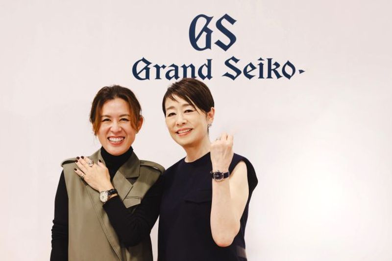 大草直子×安藤優子トークショー開催　腕時計とつむぐ、かけがえのない時間