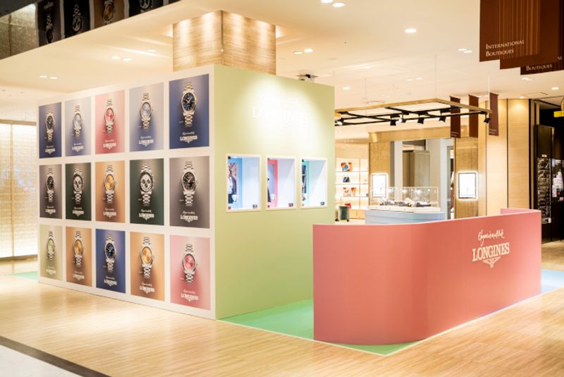 ロンジンが阪急うめだ本店でポップアップ。「コンクエスト」コレクションの最新モデルがずらり