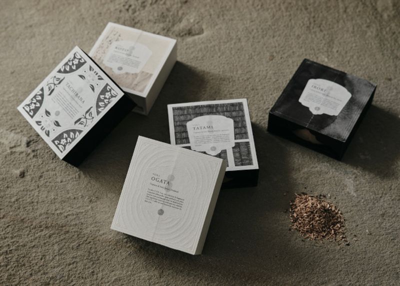 「OGATA」による「KAORI」が日本展開。古来の製法でつくられる天然由来のやすらぐ香り