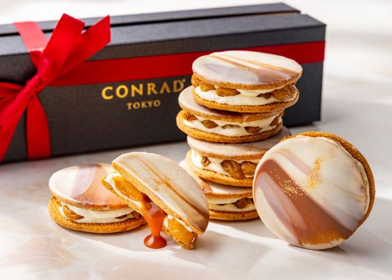 コンラッド東京で期間限定販売！ グラスフェッドバターを使ったレーズンサンド