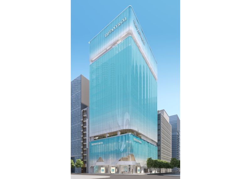 「ティファニー 銀座」アジア最大級の旗艦店として7月にオープン