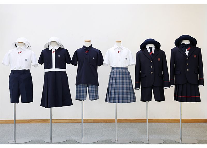 「marie claire PARIS」の制服が国立学園小学校の新制服に決定