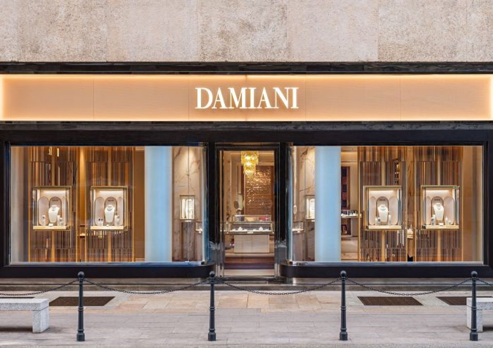 ダミアーニ、ミラノの新店舗でストアコンセプトを披露