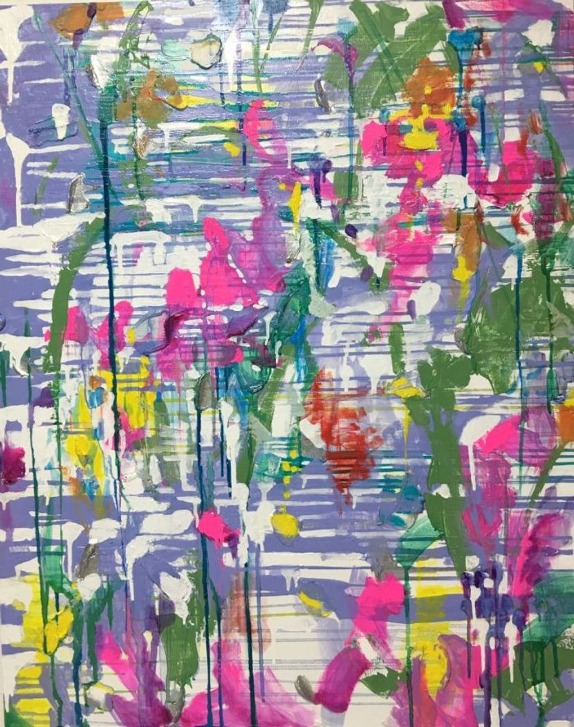 現代アーティスト中北紘子による個展「Flower Garden」開催