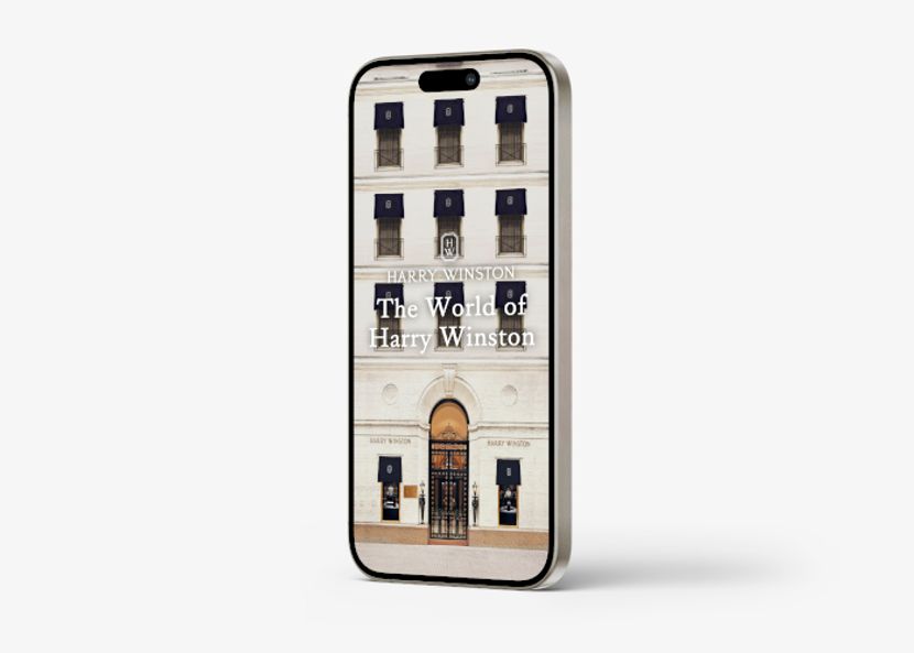 ハリー・ウィンストン銀座店、移転オープン記念。LINEミニアプリ「The World of Harry Winston」をリリース