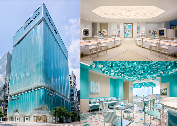 アジア最大の旗艦店「ティファニー 銀座」ジュエリーとアートが響き