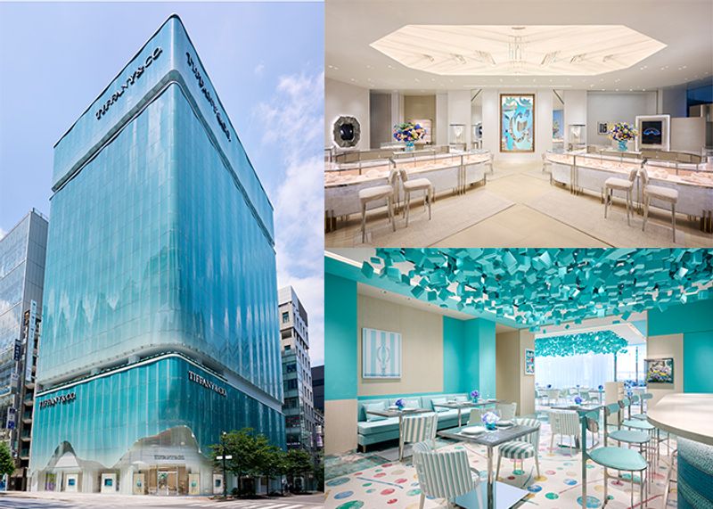 アジア最大の旗艦店「ティファニー 銀座」ジュエリーとアートが響き合う美の空間