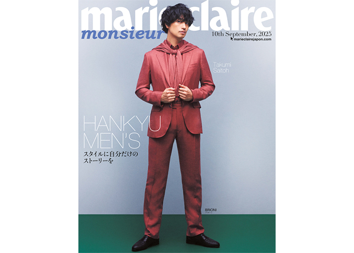 俳優・斎藤工が着こなす。スタイルに自分だけのストーリーを【阪急