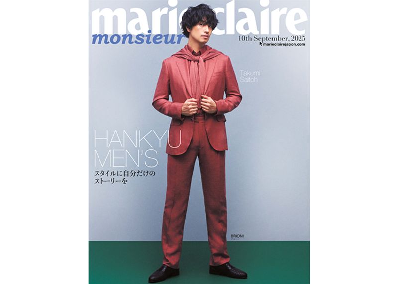 俳優・斎藤工が着こなす。スタイルに自分だけのストーリーを【阪急メンズ】