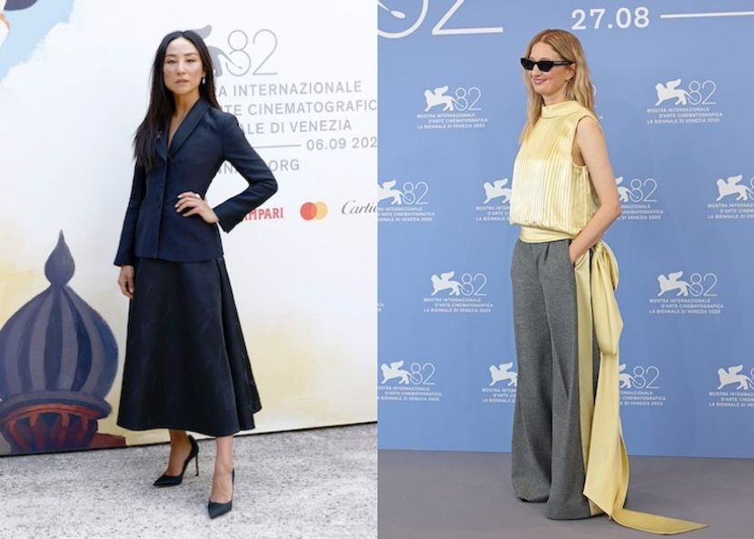 ジョナサン・アンダーソンによるディオールのウィメンズルックが登場【ベネチア国際映画祭2025】
