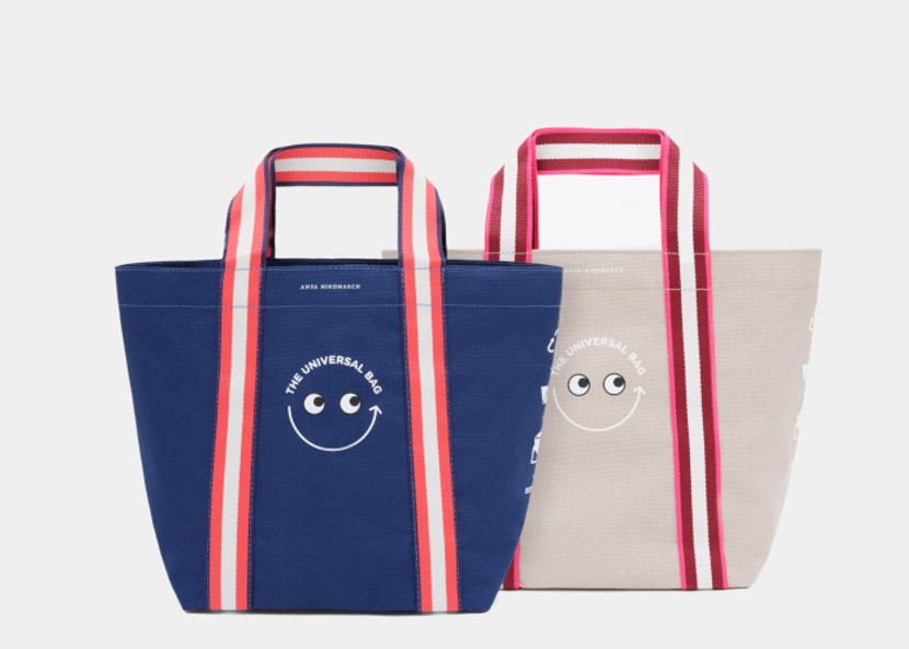 アニヤ・ハインドマーチ「The Universal Bag」に2種類のミニ・サイズが登場。10月13日から順次発売