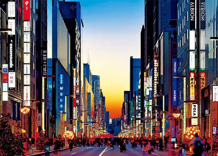 冬の銀座の街を彩るイルミネーションイベントが開催 GINZA GILC NIGHT 2025 | marie claire [マリ･クレール]