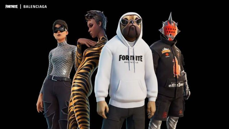 バレンシアガとオンラインゲーム『フォートナイト』がタッグ！