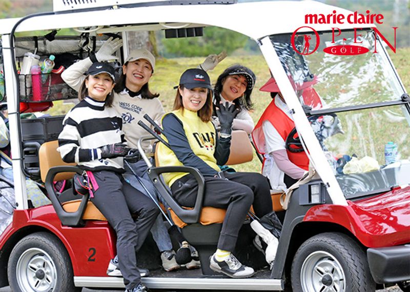 名門コースに用意された特別な一日を、今年も多くの女性ゴルファーが満喫「marie claire open golf in Aichi 2025」