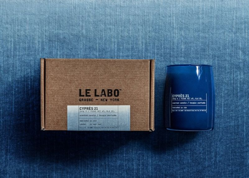 「ル ラボ」から、藍に染まる特別なキャンドルが登場