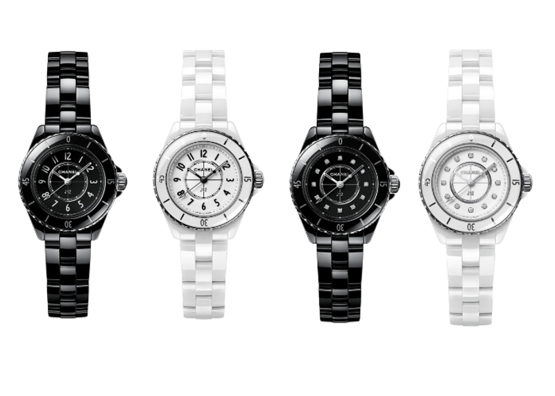 シャネルの新作ウォッチ「J12」から28mmが登場