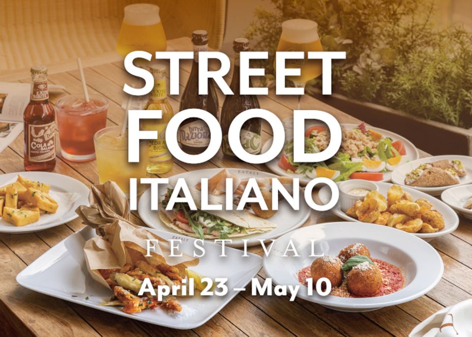 イタリア各地のB級グルメが味わえる「STREET FOOD ITALIANO FESTIVAL」が開催中。東京・銀座や丸の内などのレストランで5月10日まで