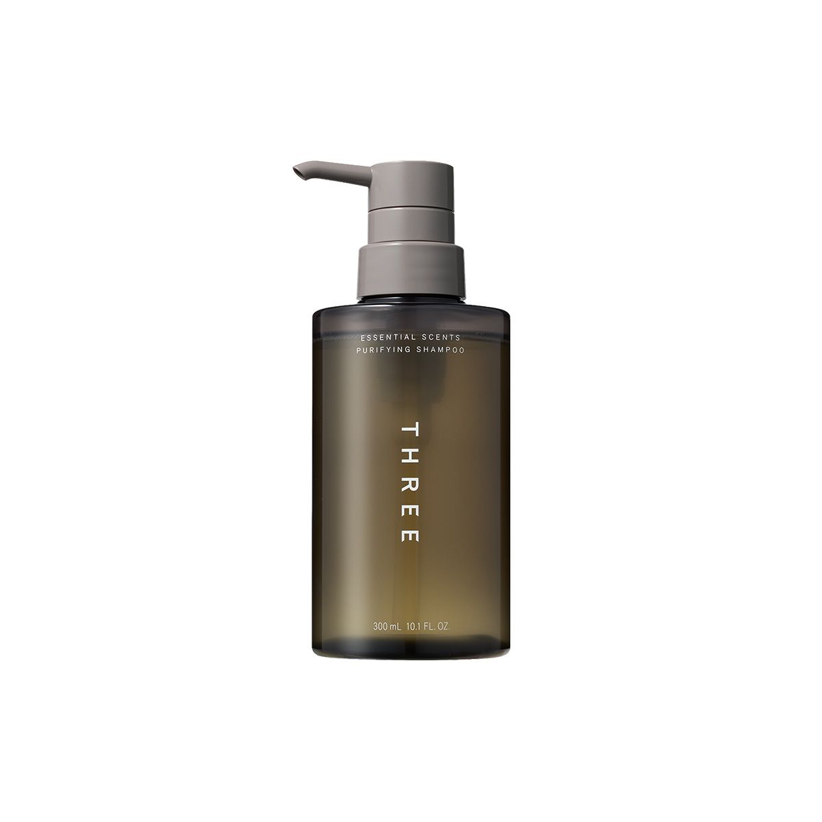 エッセンシャルセンツ ピュリファイング シャンプー 300mL ¥4,180 ／ THREE