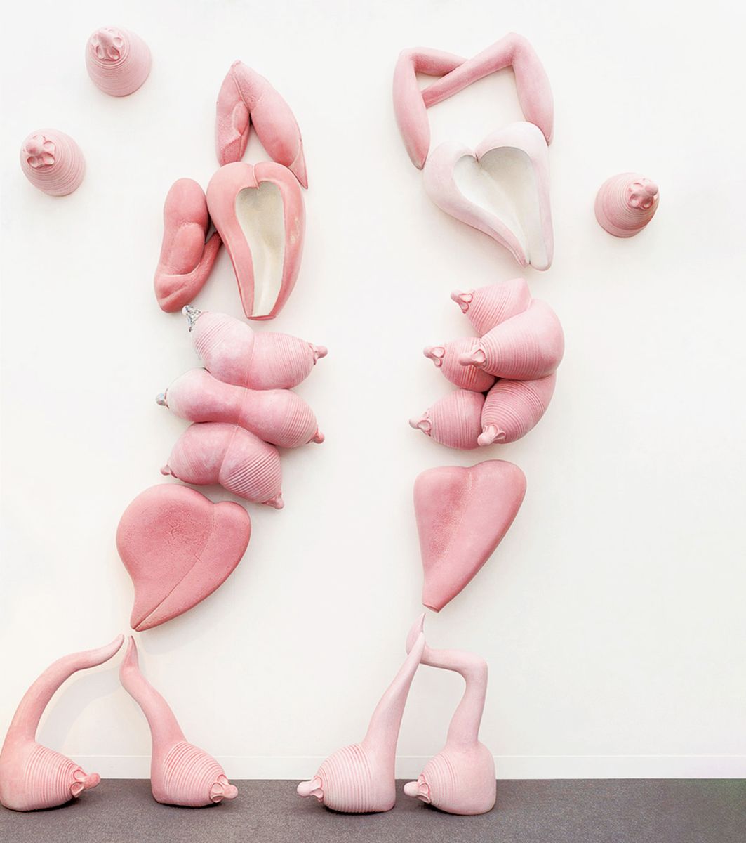 ©Gregory Copitet COURTESY DE L'ARTISTE ET DE LA GALERIE PAPILLON エルサ・サアルの作品。「Dancing Twins」（2021）