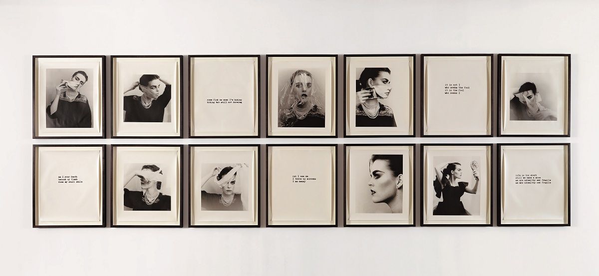 She/She, 1981<br /> Silver bromide photographs from original negative in 14 parts<br />Courtesy of the artist and Modern Art © Linder