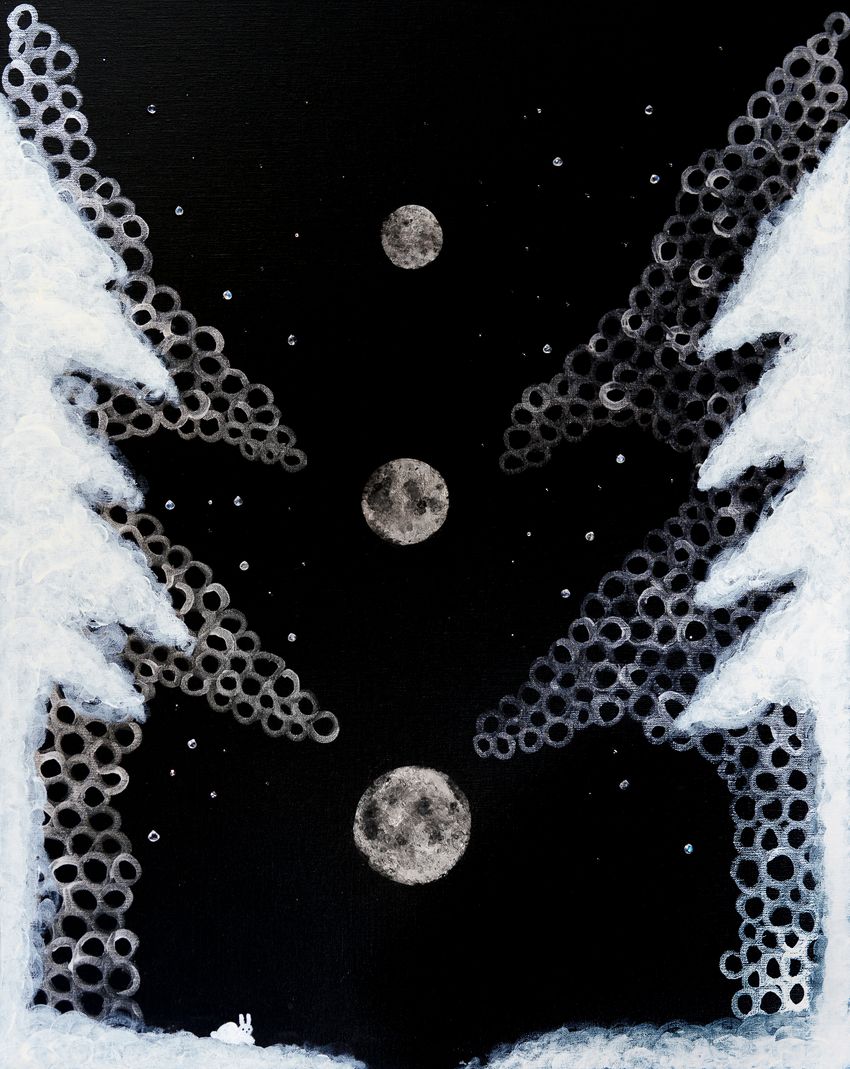 【西村宏堂さん初個展「Cells - 細胞 -」】自分を好きになる“祈りの絵画”でアートリトリート
