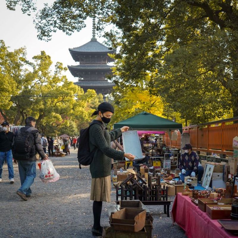 12 月、京都のおすすめは骨董市、蚤の市、アンティークマーケットめぐり【町家宿おかみの､たびする京都くらす京都｡】