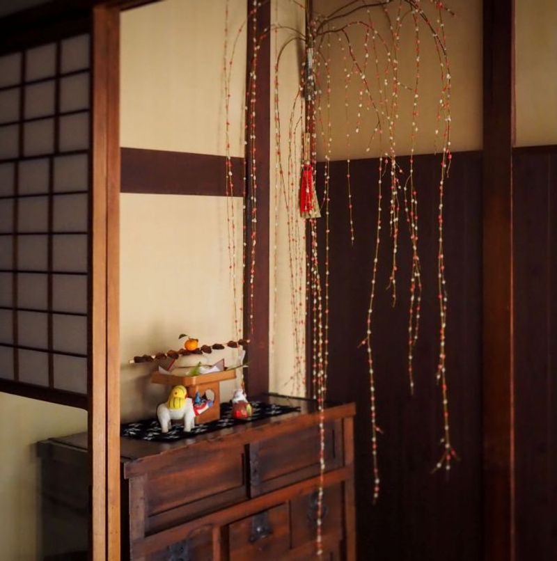 門松、もち花、鏡もち。手作りならではの京都のお正月【町家宿おかみの､たびする京都くらす京都｡】