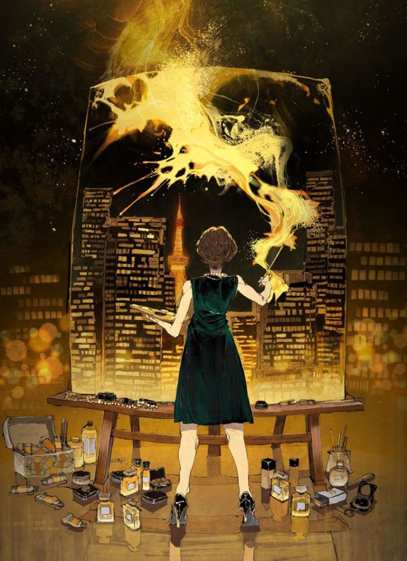 シャネルとマンガが出会ったら……。ネクサス・ホールで『約束のネバーランド』とのコラボ展
