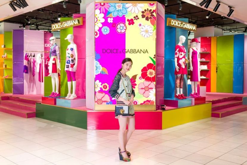 西野七瀬「ドルチェ＆ガッバーナ」ポップアップストアで最新デジタルアクティビティを体験！