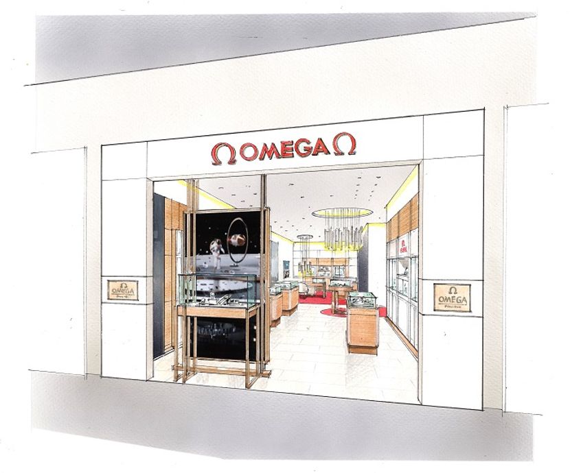 「オメガ ブティック小田急新宿」 が装い新たにリニューアルオープン！