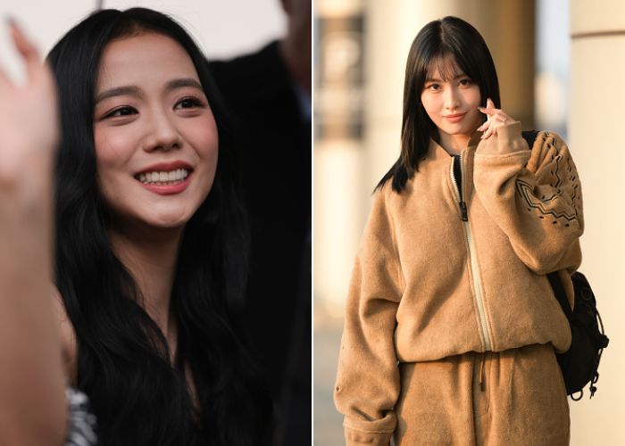 ダウンジャケットどう着こなす？ BLACKPINKジス、TWICEモモら韓国