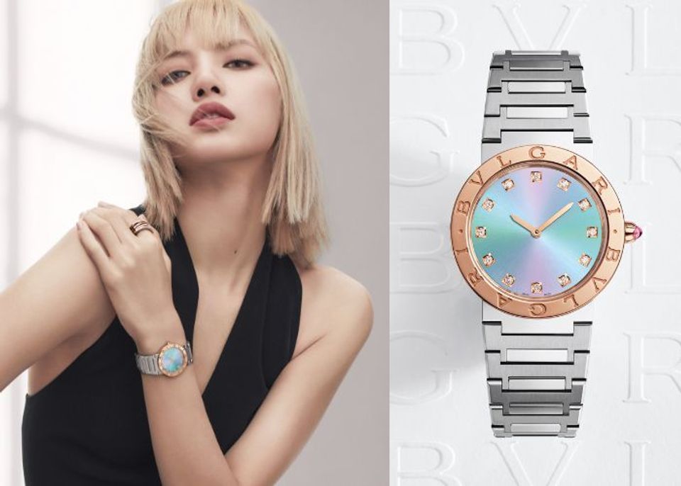 BLACKPINKリサとブルガリがコラボ！　特別なデザインのアイコンウォッチが数量限定発売