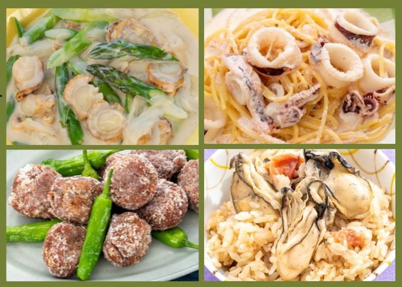 春のシーフードレシピ４選　三陸・常磐の美味しい海の幸を味わう！
